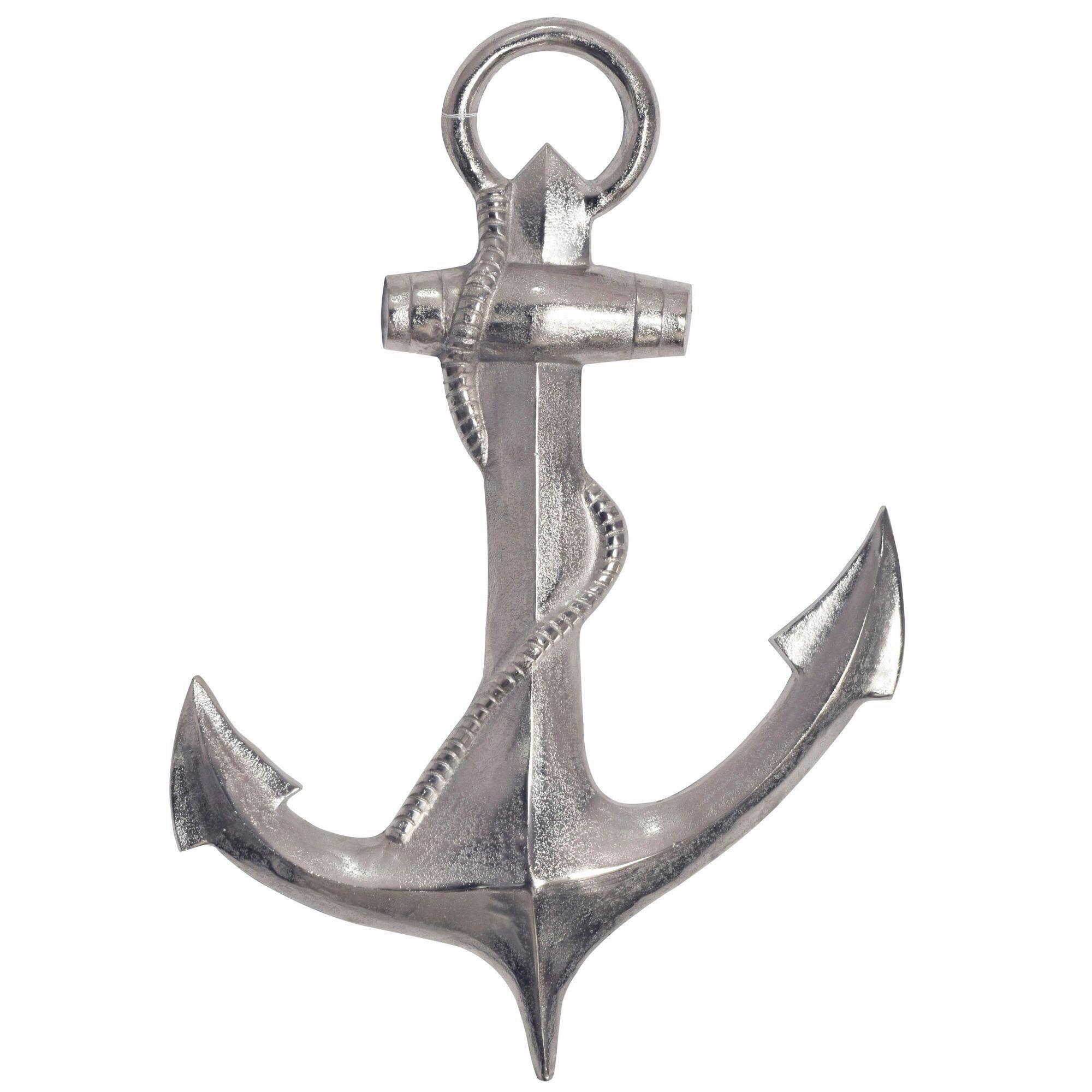 Wanddeko Silberfarben B: 47 Cm - Silberfarben, Design, Metall (47/70/4cm) - Livetastic
