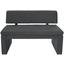 Sitzbank Solta Br 140 - Grau, KONVENTIONELL, Leder/Holz (140/89/62cm) - Luca Bessoni Sitzbank Solta Br 140 - Grau, KONVENTIONELL, Leder/Holz (140/89/62cm) - Luca Bessoni