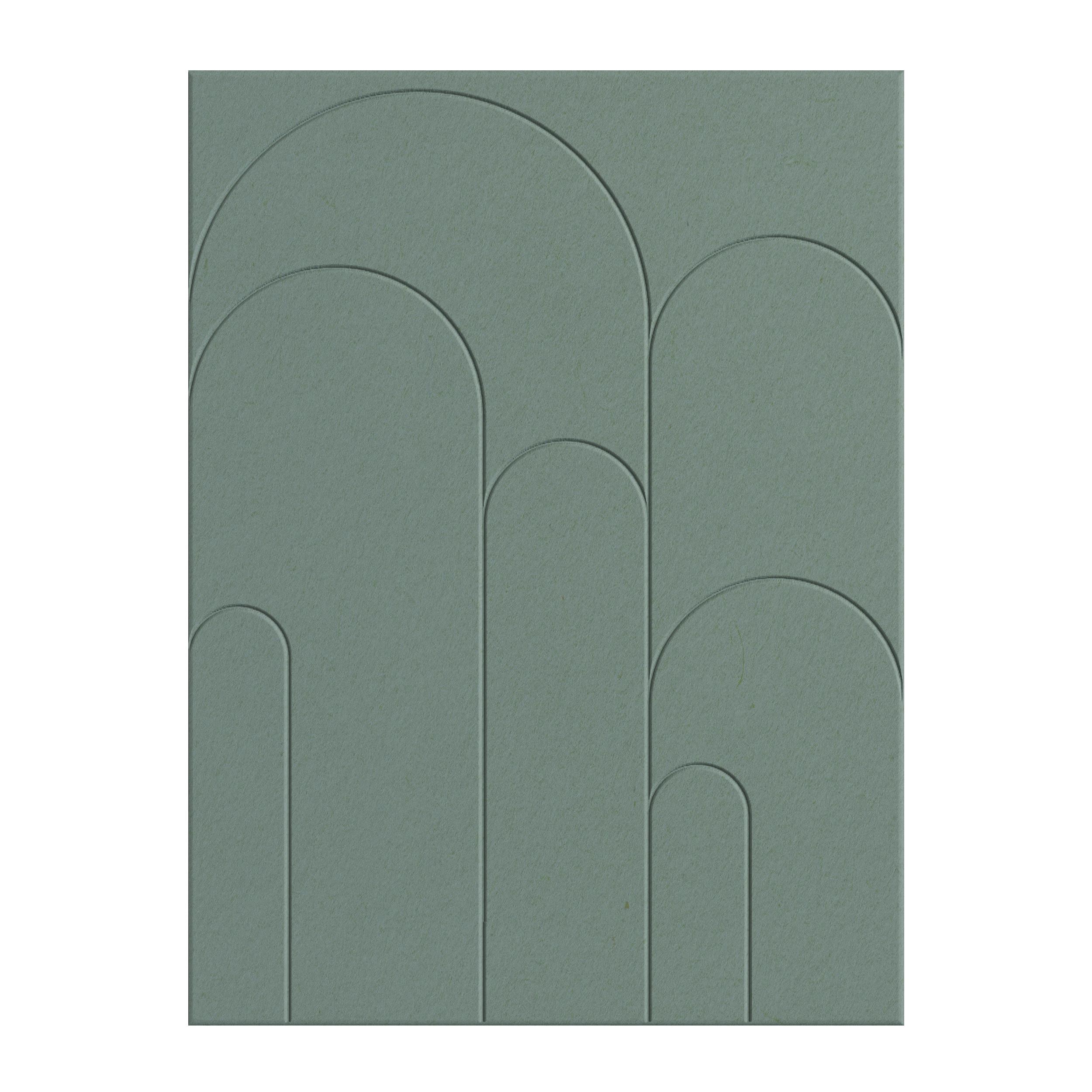 Akustický panel MARLA - světle zelená, textil (120/90cm) - Mömax
