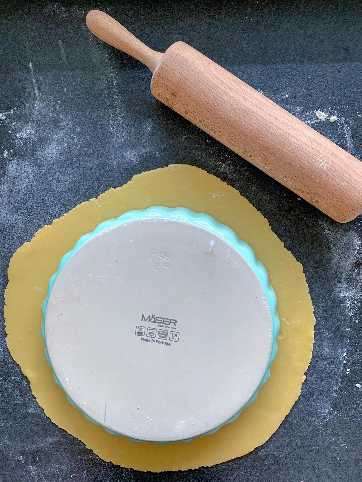 Backform Kitchen Time Weiß D: 27 Cm - Weiß, Basics, Keramik (27cm) - Mäser