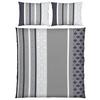 Posteľná bielizeň Sara, 2x70/90 200/220cm - sivá, textil (200/220cm) - Based