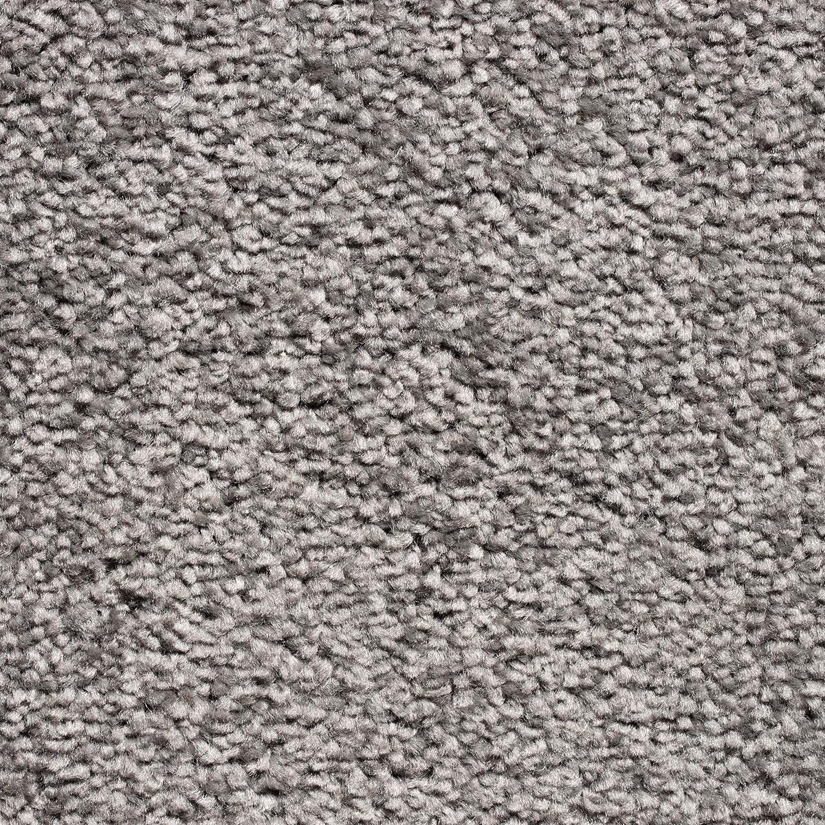 Teppichfliese Dunkelgrau Carousel 50x50cm Florhöhe 10mm - Dunkelgrau, Basics, Textil (50/50cm)