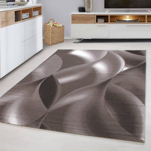 Webteppich Plus - Braun, Basics, Textil (140/200cm) - Novel