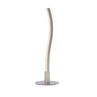 Led-tischleuchte Eu5432sn - Silberfarben, Basics, Kunststoff/Metall (10/30.5cm)
