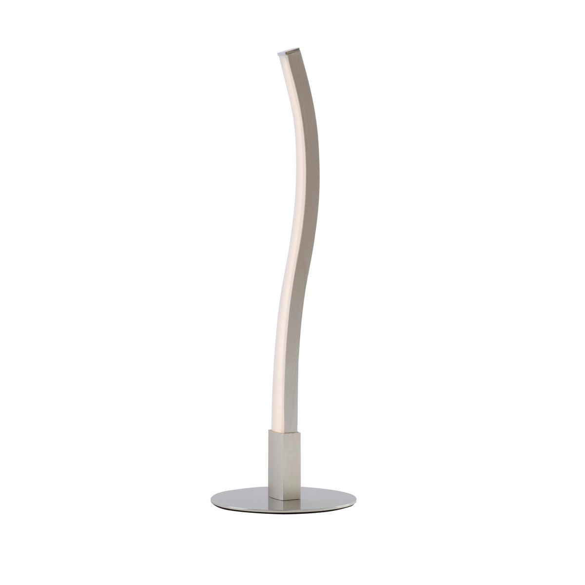 Led-tischleuchte Eu5432sn - Silberfarben, Basics, Kunststoff/Metall (10/30.5cm)
