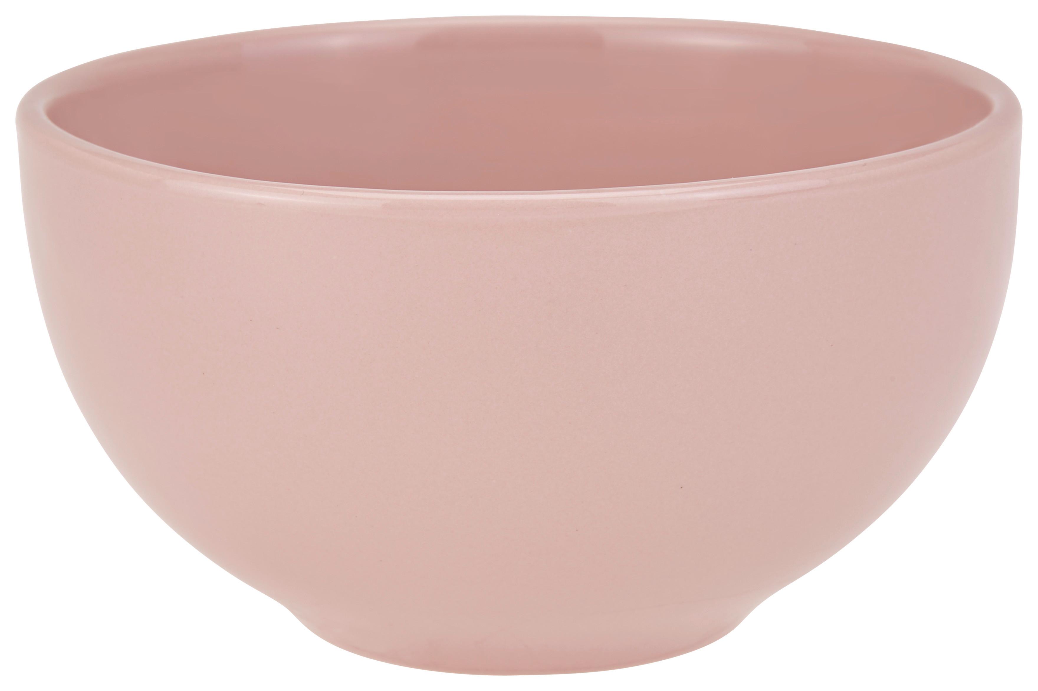 Luca Bessoni Müslischale Aus Steinzeug Altrosa Fiorella D: ca. 13 cm