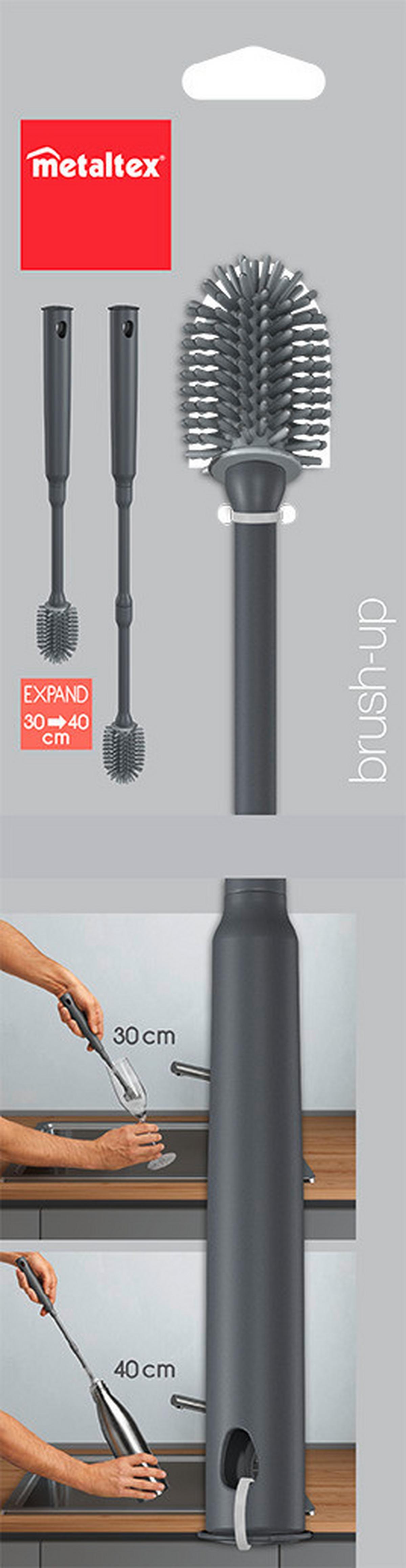 Palackmosó Kefe Szilikon - műanyag (29,5/3,5/2,8cm)