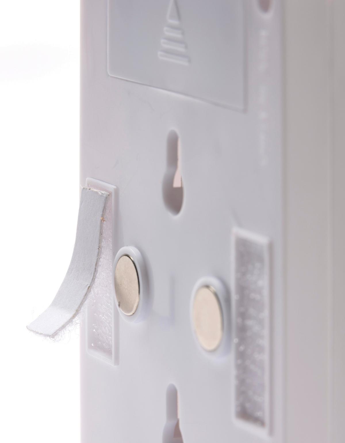 LED-Wandlicht Weiß - Weiß, Basics, Kunststoff (11,5/7,5/3,5cm)