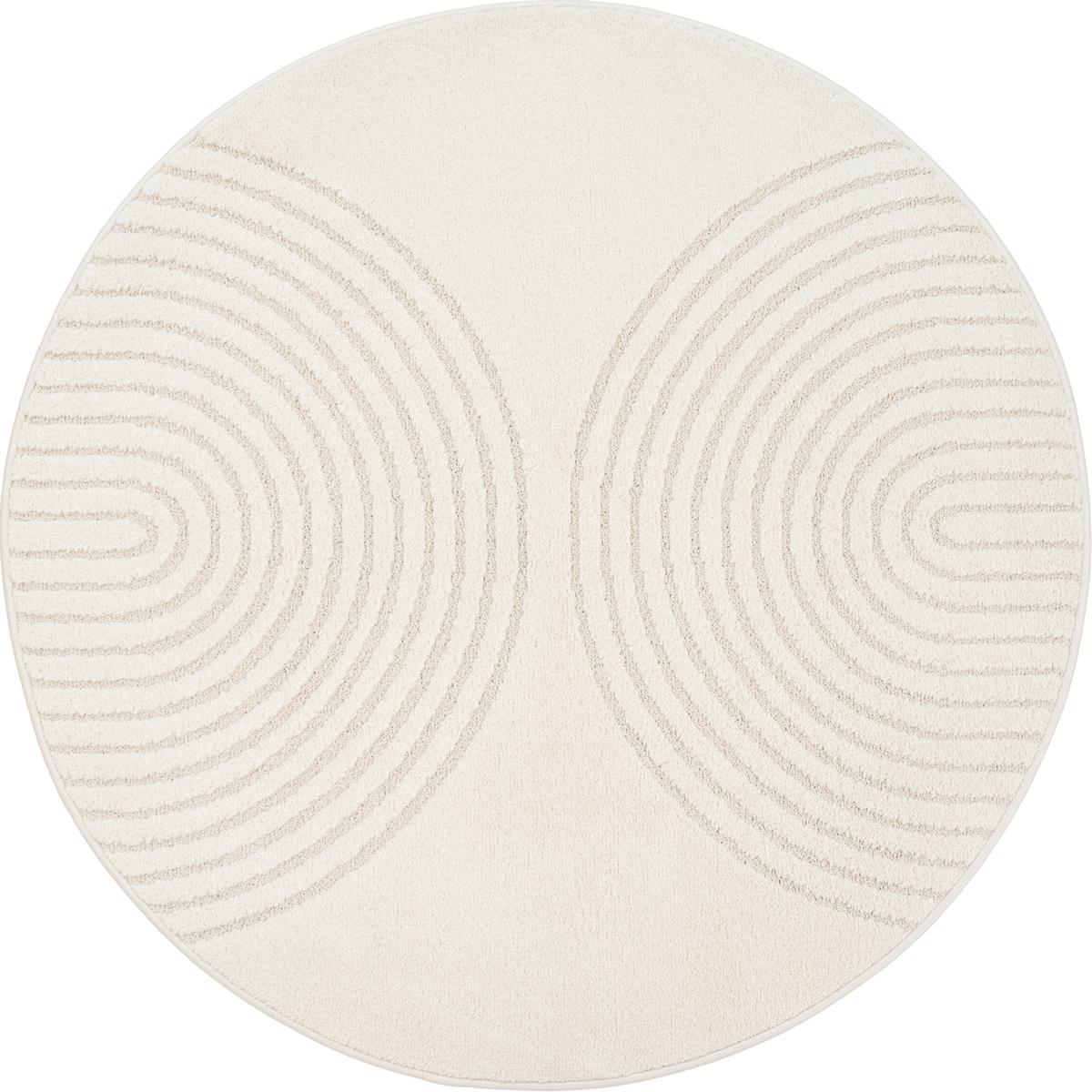 Webteppich Eclipse 2320 160-Cream - Creme, Basics, Textil (120cm)