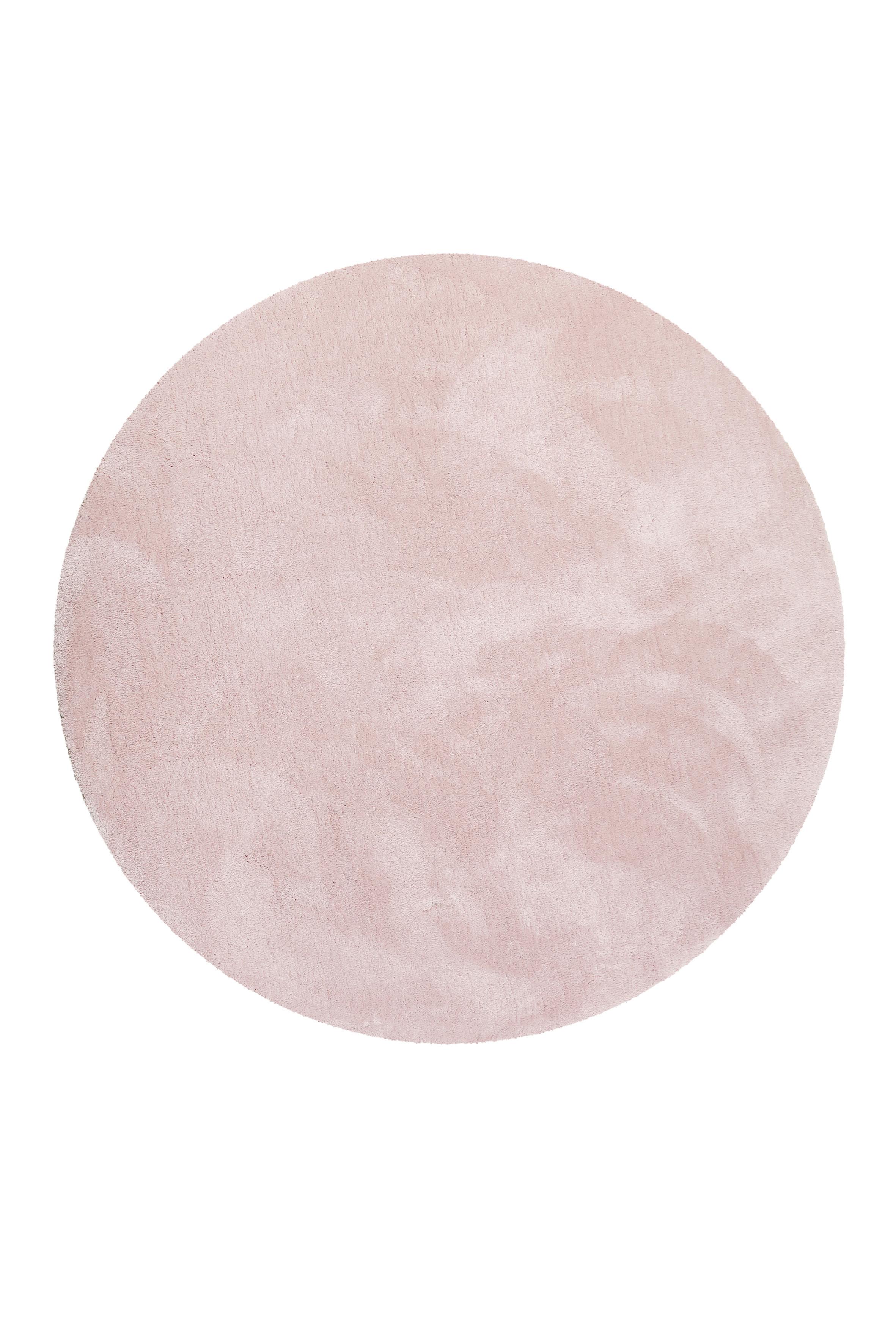 Hochflorteppich, 120 Cm Relaxx Esp-4150-27 120 Rd. - Rosa, Basics, Textil (120cm) - Esprit