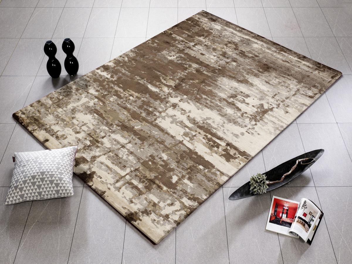Orientalischer Webteppich Cappuccino Angeles 250x350 cm - Cappuccino, Design, Textil (250/350cm) - Musterring