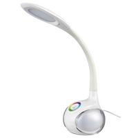 Lampa LED na psací stůl Nihat V:51cm, 5 Watt - bílá, plast (13,5/53cm) - Mömax