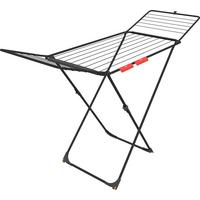 Sušák na prádlo VILEDA UNIVERSAL SUŠÁK ČERNÝ - černá, Basics, kov (180/93/55cm) - Vileda