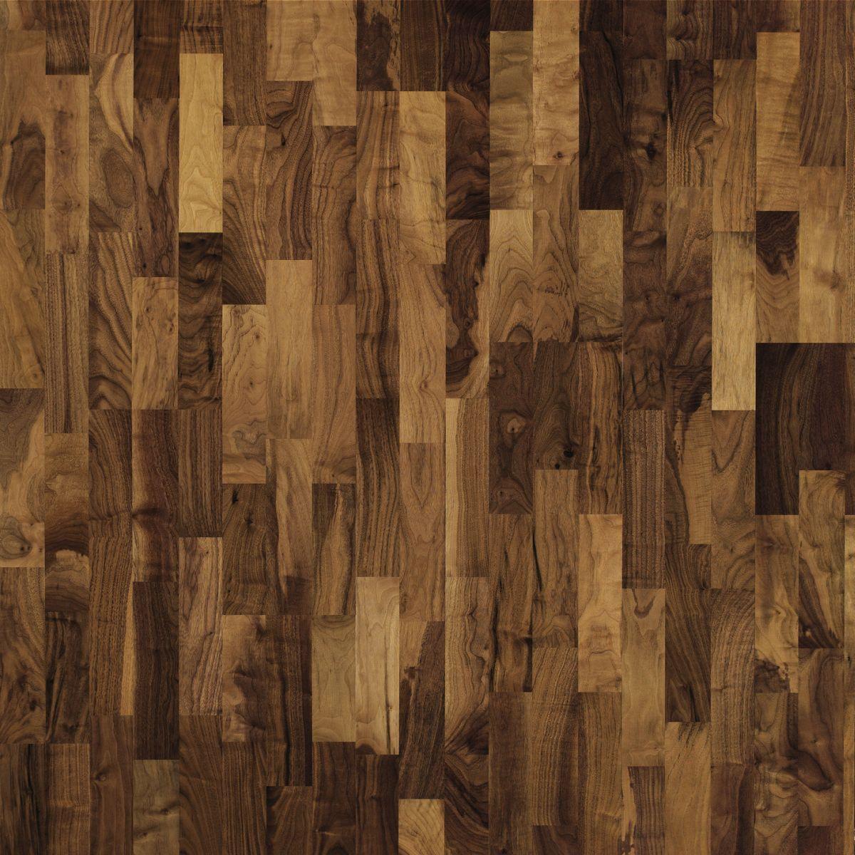 Parkettboden Amerik. Walnuss Matt - Dunkelbraun, LIFESTYLE, Holz (220/18,5/1,3cm) - Parador