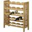 Flaschenregal Flasch - Naturfarben, MODERN, Holz (63/73/25cm) Flaschenregal Flasch - Naturfarben, MODERN, Holz (63/73/25cm)