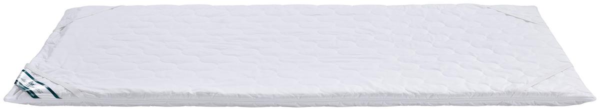 Topper Medisan Polly 140x200 Polyurethanschaumkern 7 Zonen - Weiß, MODERN, Textil (140/200cm) - FAN