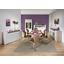 Komoda Sideboard Toronto - farby dubu/biela, Moderný, drevený materiál/sklo (140/85/42,2cm) - OMBRA