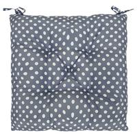 Ülőpárna Szett Dot 2 Részes Kb. 40/40cm - antracit, Modern, textil (40/40/4cm) - Luca Bessoni