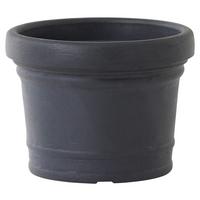 PFLANZENTOPF Anthrazit D: 60 cm rund - Anthrazit, Basics, Kunststoff (60/45cm) - Siena Garden