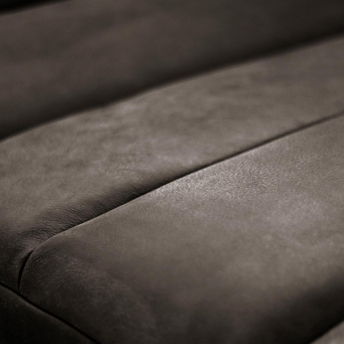 Relaxliege Swing Silver Dunkelgrau B: 65 Cm - Dunkelgrau/Silberfarben, Design, Leder (65/65-95/171cm) - Livetastic