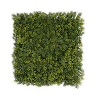Wandverkleidung Kunstpflanze - Waldgrün/Dunkelgrün, Trend, Kunststoff (50/50cm) - FloorDirekt
