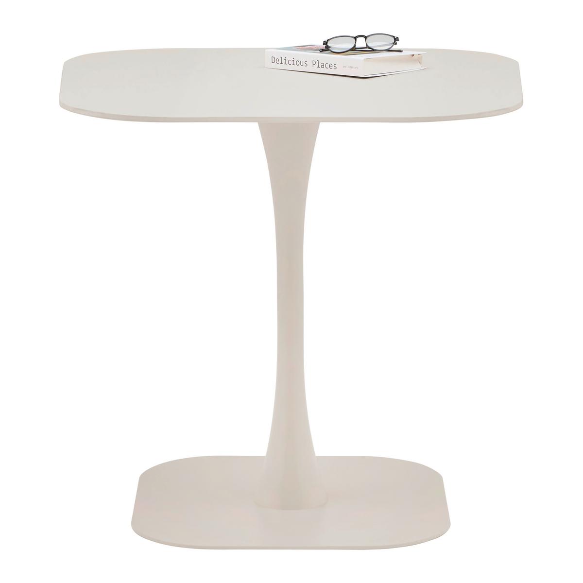 Jedálenský stôl TONY 80 - béžová, Modern, kov/keramika (80/76/80cm) - Mömax