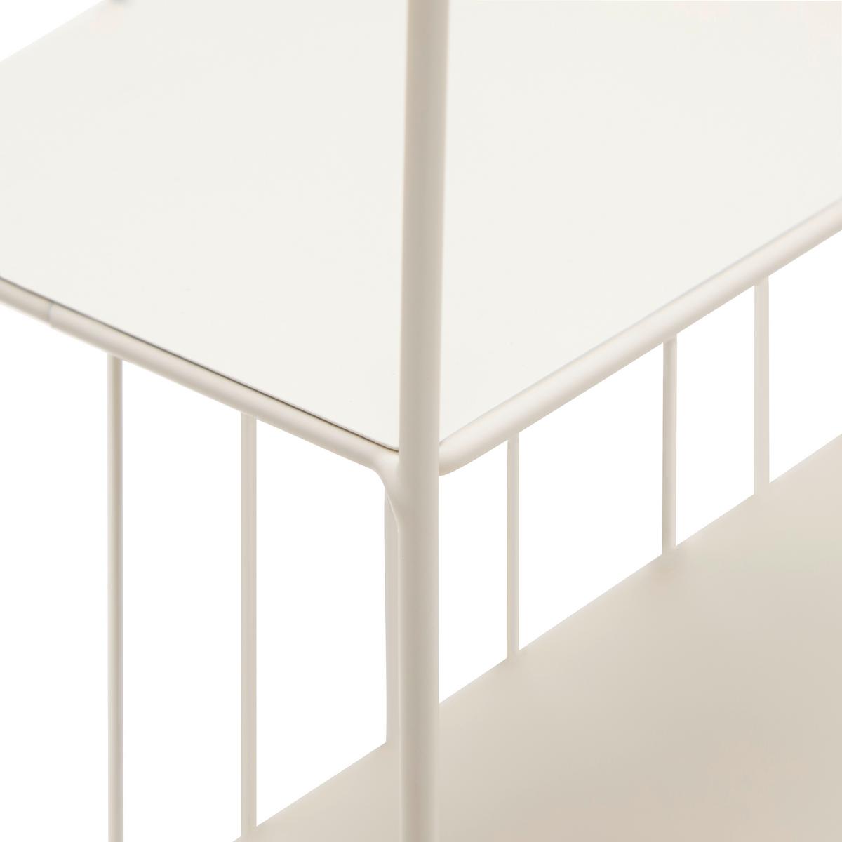 Nástěnný regál Ivy, š: 54 cm - pískové barvy, Moderní, kov (54/55/11cm) - Mömax