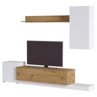 Nappali Szekrénysor Rimini - Modern, faalapú anyag (253,9/196,3/42cm)