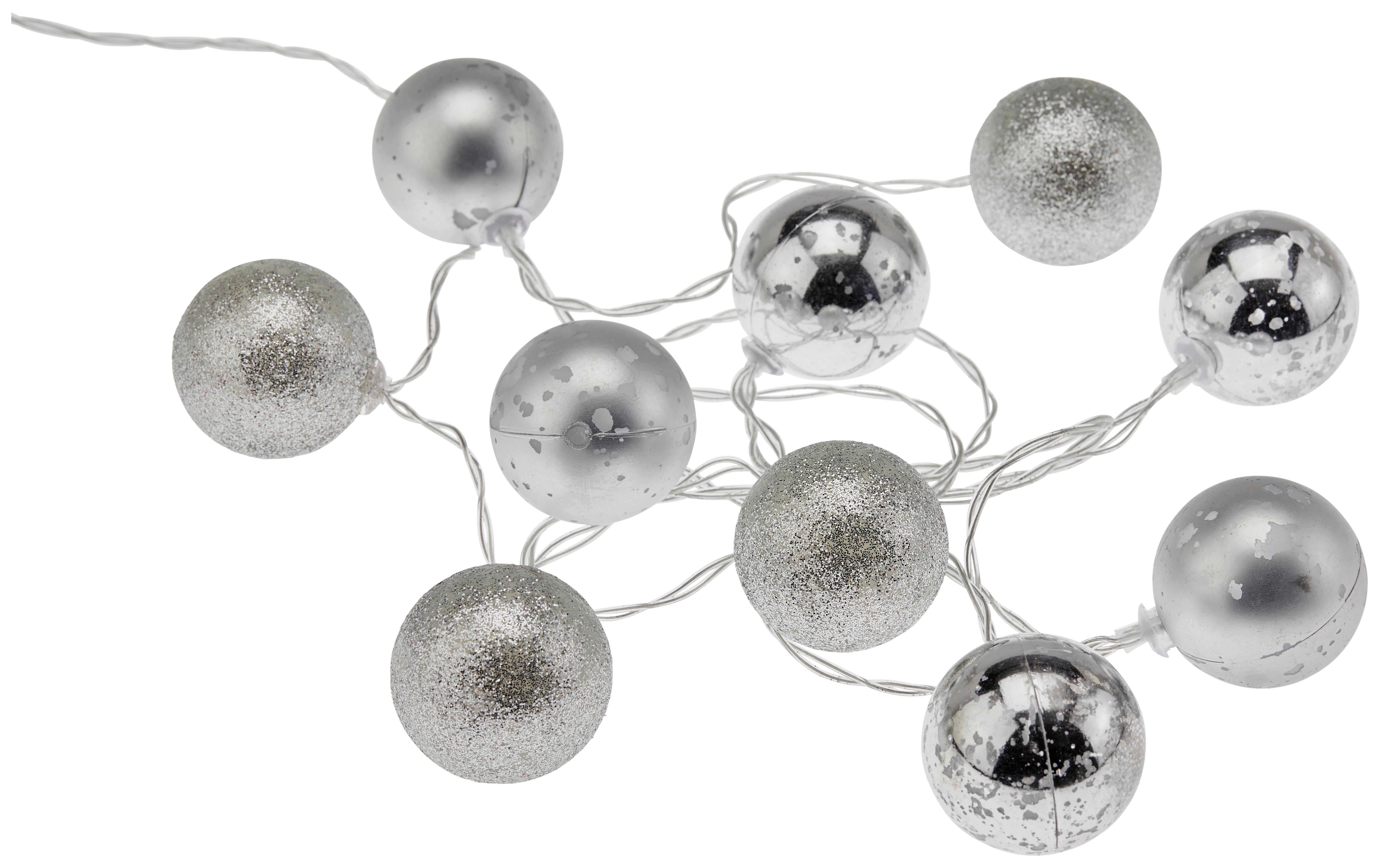 Lichterkette Acs300010 - Silberfarben, Basics, Kunststoff (183cm)