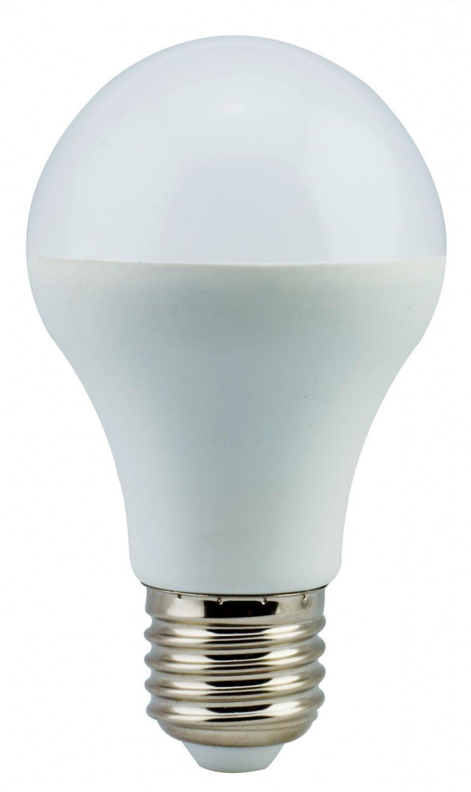 Led-izzó 13w/10,7w E27 - fehér, műanyag/fém (6/11cm)
