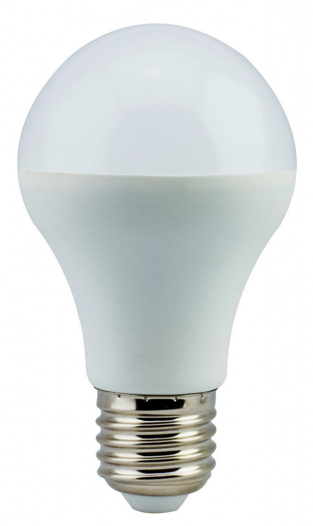 Led-izzó 13w/10,7w E27 - fehér, műanyag/fém (6/11cm)