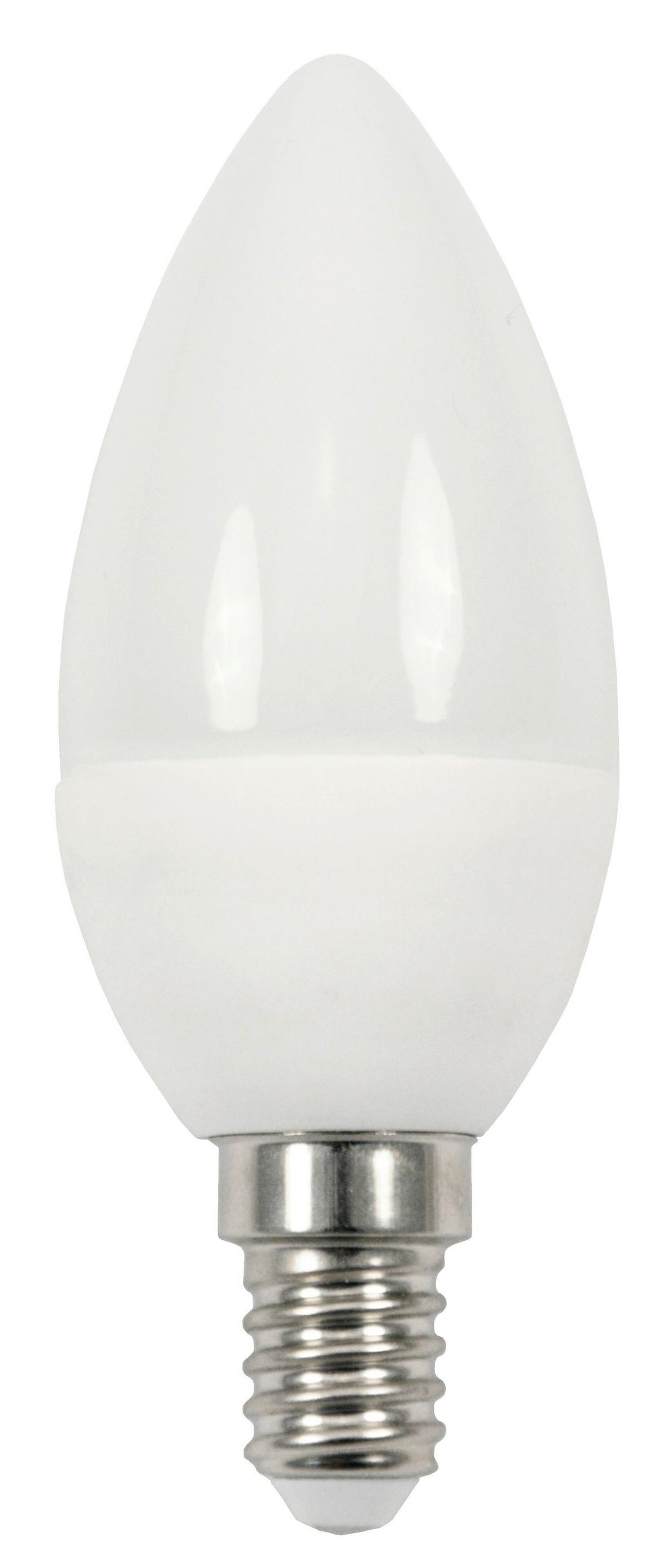 LED žiarovka C80195MM, max.4Watt, E14 - biela, kov/plast (3,7/9,9cm) - Mömax