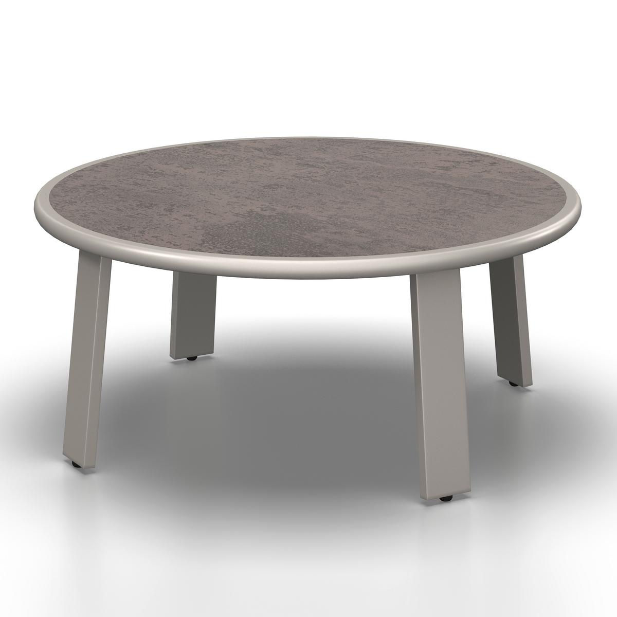 TERASOVÁ SEDACÍ SOUPRAVA MARINO - světle šedá/tmavě šedá, Moderní, kov/textil (153/81/76cm) - Bessagi Garden