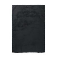 Hochflorteppich Anthrazit Rabbit 180x280 cm - Anthrazit, Trend, Textil (180/280cm) - Kayoom