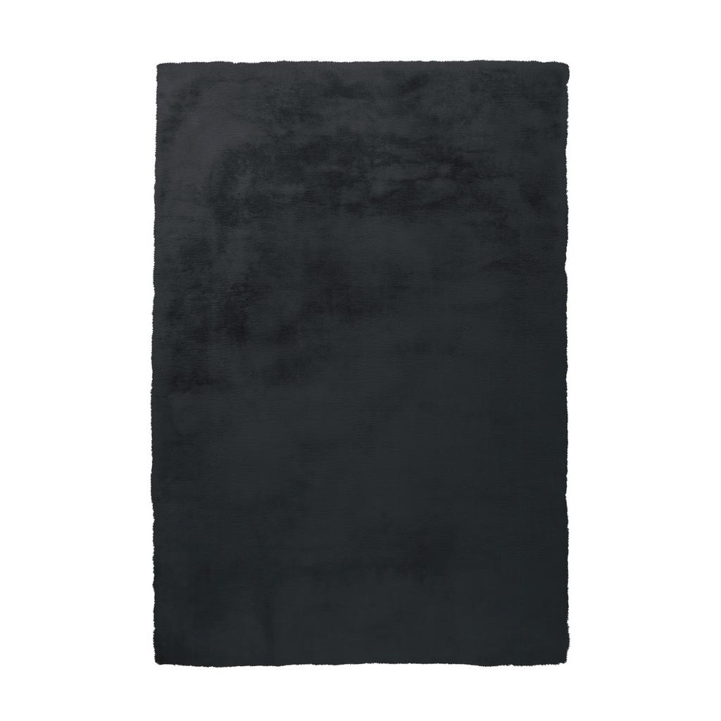 Hochflorteppich Anthrazit Rabbit 120x170 Cm