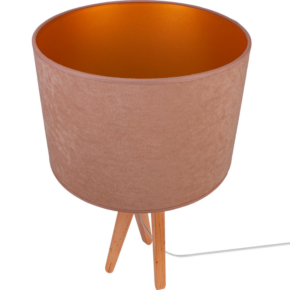 Tischleuchte 4210454 Trivet - Natur/beige - Beige/Naturfarben, Basics, Holz (30/55cm)