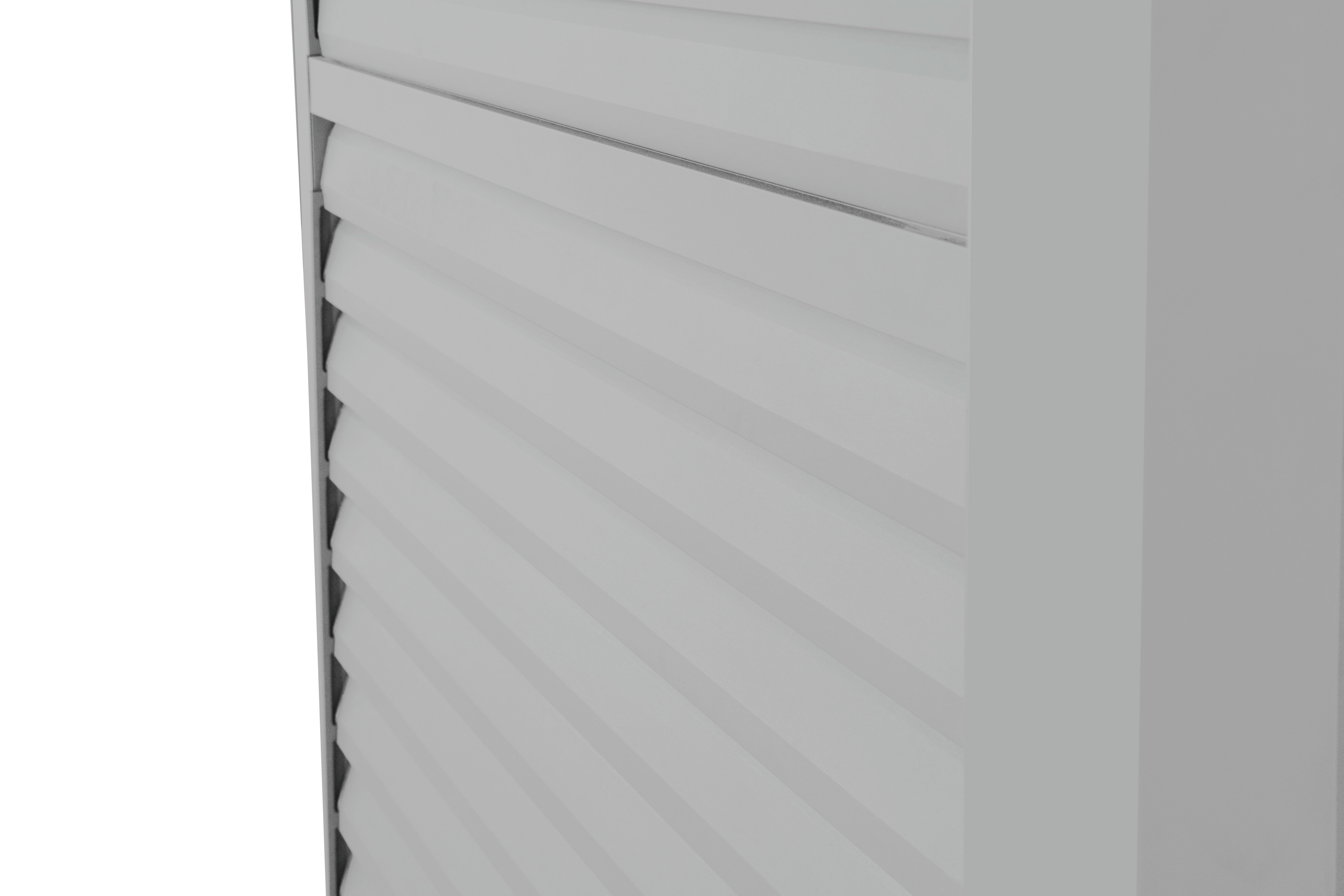 Lamellenteil Deluce/Classic Weiss - verstellbar - Weiß, LIFESTYLE, Metall (93/240/10cm) - Gardenson