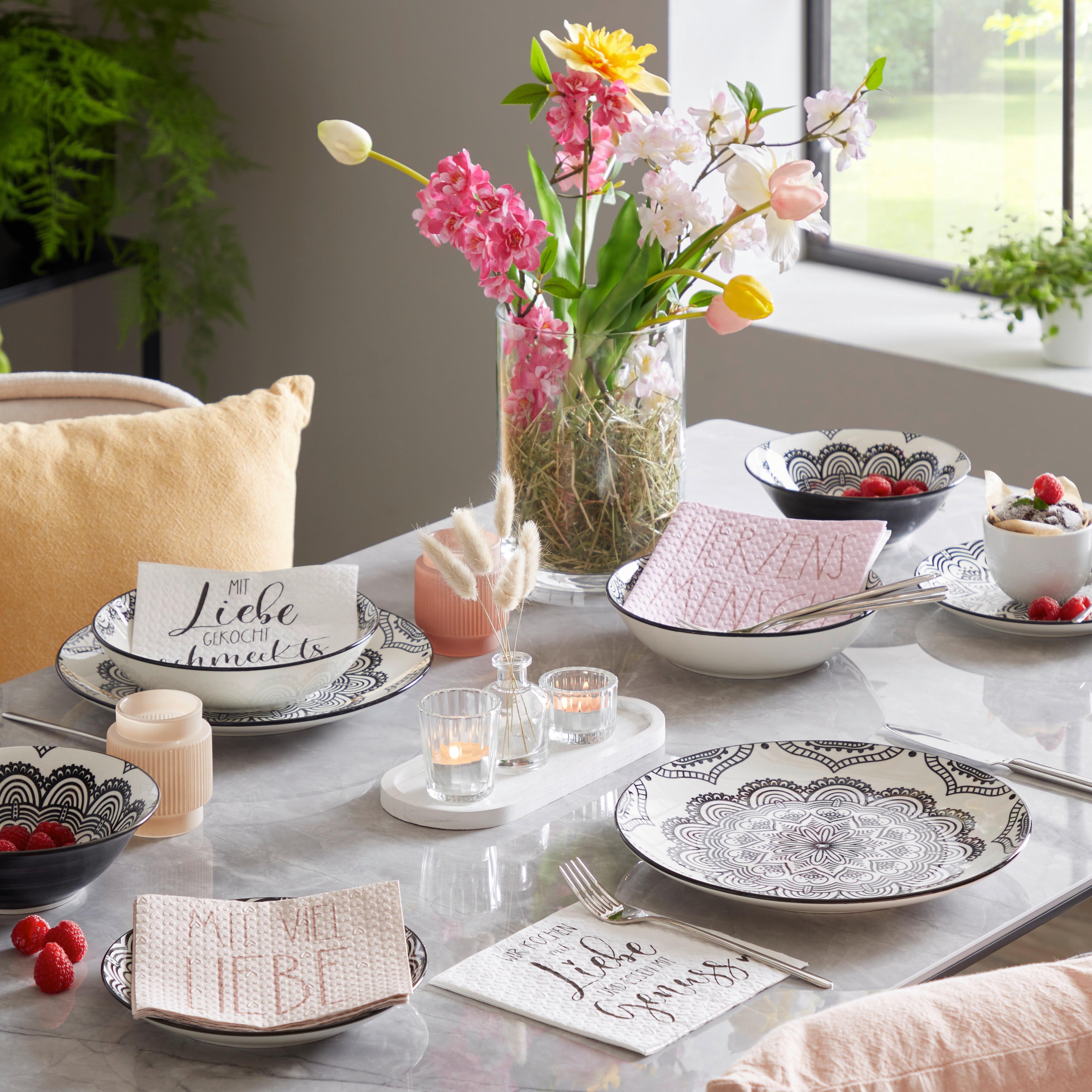 Vase Rebeka Gerade Kalk-Soda-Glas H: 20 Cm - Klar, Basics, Glas (15/20cm) - Ondega