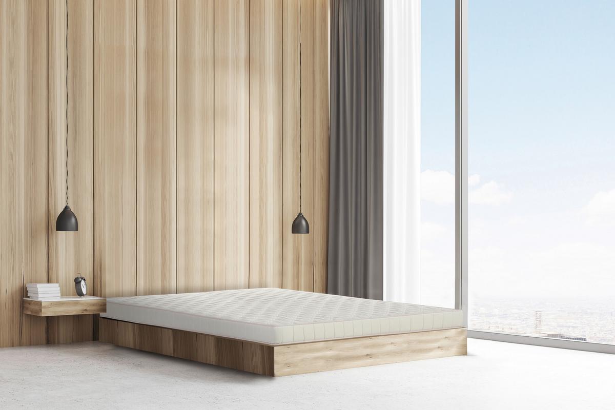 Kaltschaummatratze Basci Plus 90x200 cm H2+h3, H: 13 cm - Weiß, Basics, Textil (90/200cm) - P & B