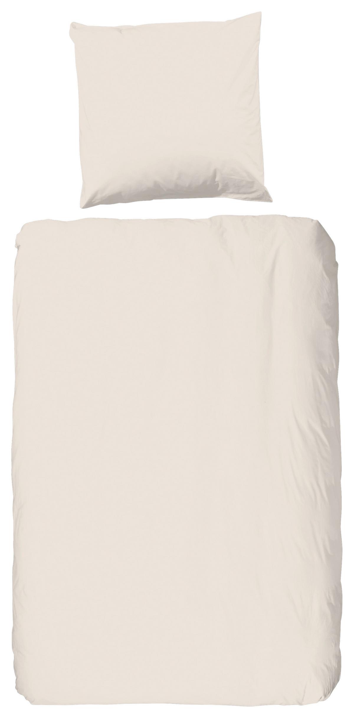 Bettwäsche Beige 135x200 cm - Beige, Basics, Textil (135/200cm)