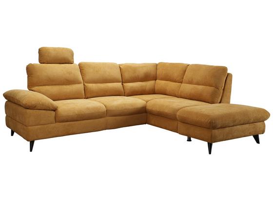 Wohnlandschaft in L-Form Janine 250x208 cm - Currygelb/Grau, MODERN, Textil (250/208cm) Wohnlandschaft in L-Form Janine 250x208 cm - Currygelb/Grau, MODERN, Textil (250/208cm)