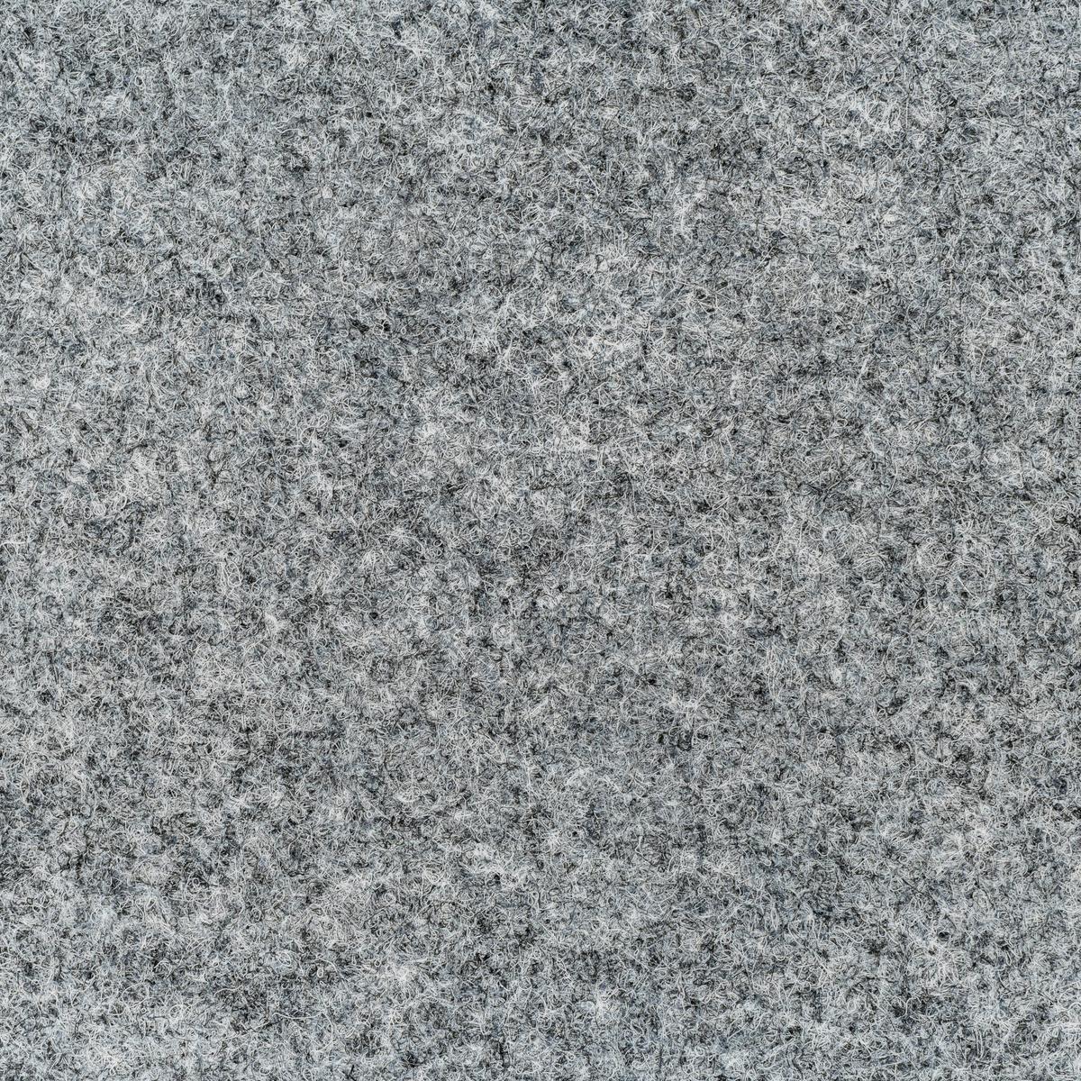 Teppichfliese Graublau Merlin 50x50 cm Florhöhe 5,5 mm - Graublau, Basics, Textil (50/50cm)