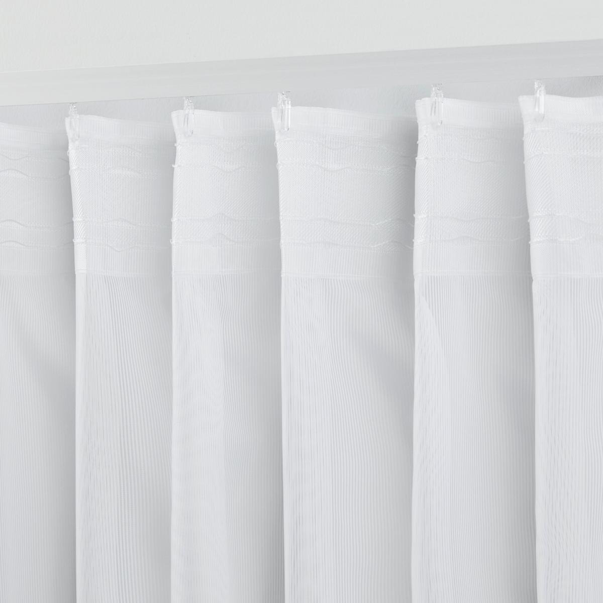 HOTOVÝ ZÁVES Rita, 140/245 cm - biela, textil (140/245cm) - Modern Living