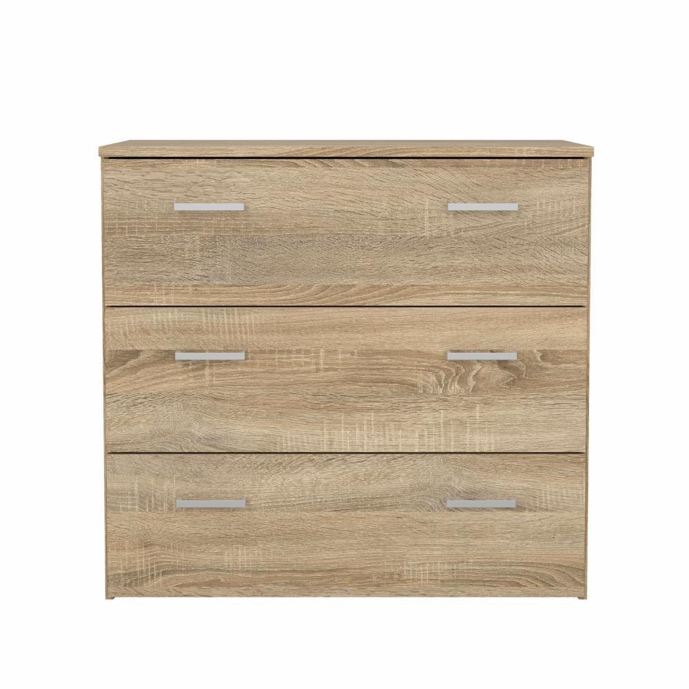 Komód Space 74/70cm - tölgyfa, Konventionell (74/70/36cm)