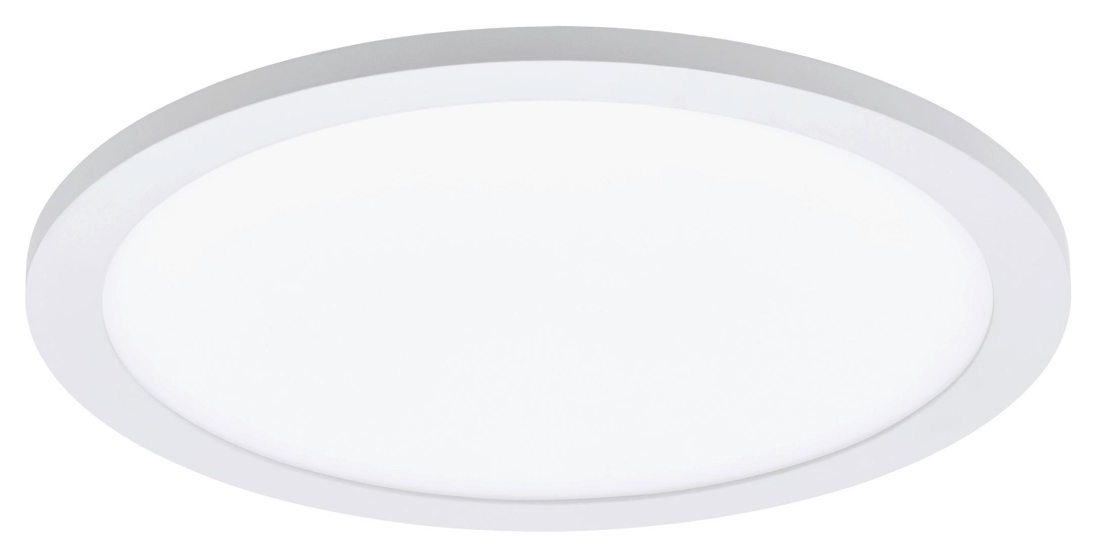 LED-Paneel Sarsina Ø 30 cm dimmbar - Weiß, MODERN, Kunststoff/Metall (30/5cm) - Eglo