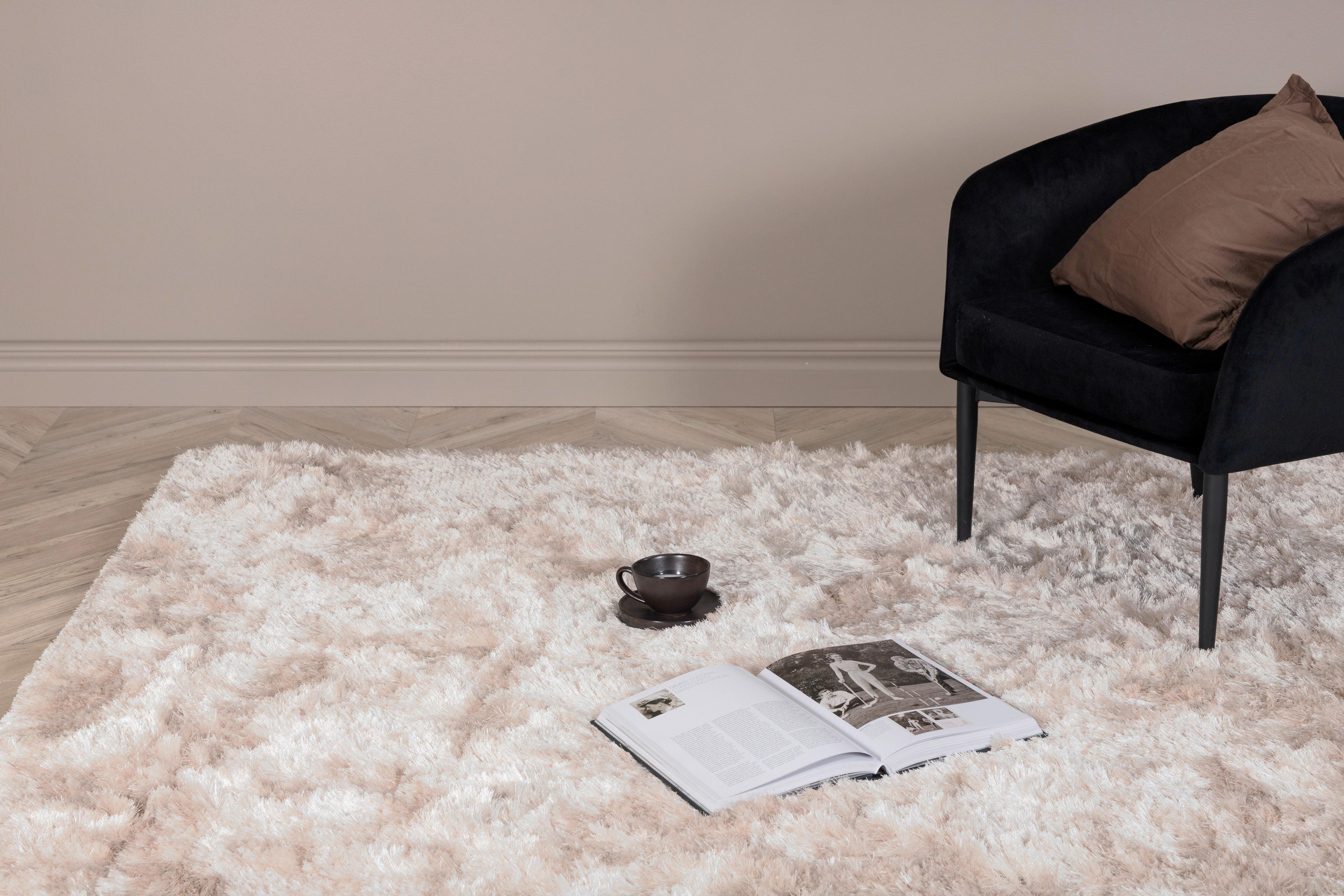 Hochflorteppich Shiva - Beige, LIFESTYLE, Textil (170/240cm) - P & B
