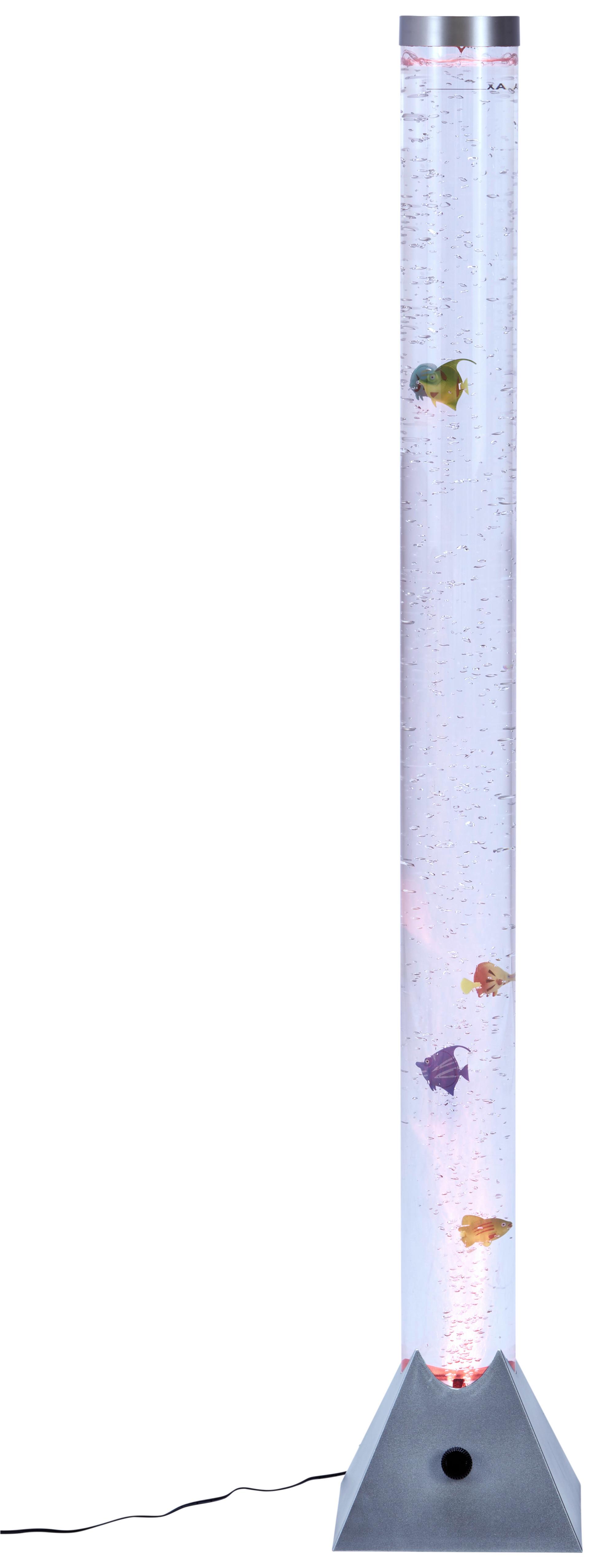 Stehleuchte Motion Sprudels Titanfarben - Titanfarben, Basics, Kunststoff (21,5/130/21,5cm)