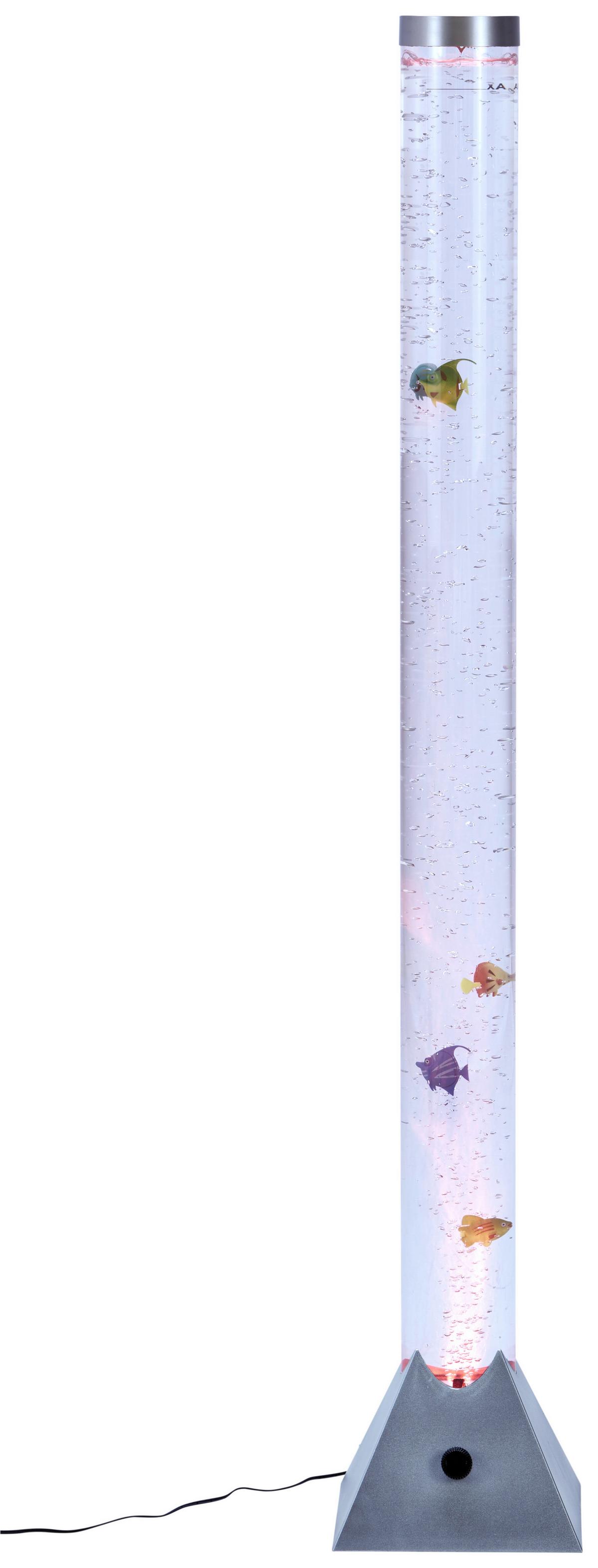 Stehleuchte Motion Sprudels Titanfarben - Titanfarben, Basics, Kunststoff (21,5/130/21,5cm)