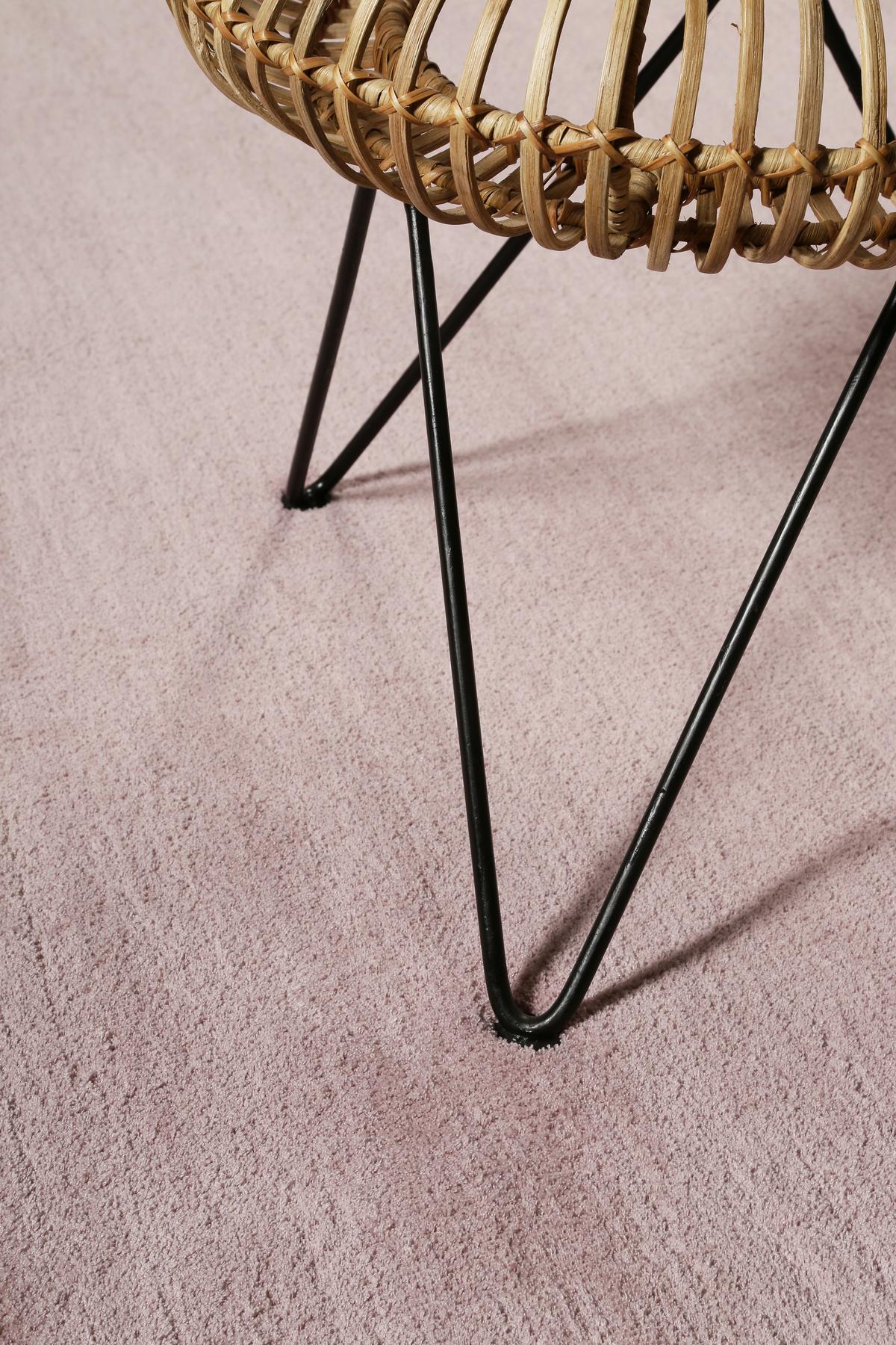 Hochflor Teppich Rosa Loft Baumwolle 200x290 cm - Rosa, Basics, Textil (200/290cm) - Esprit