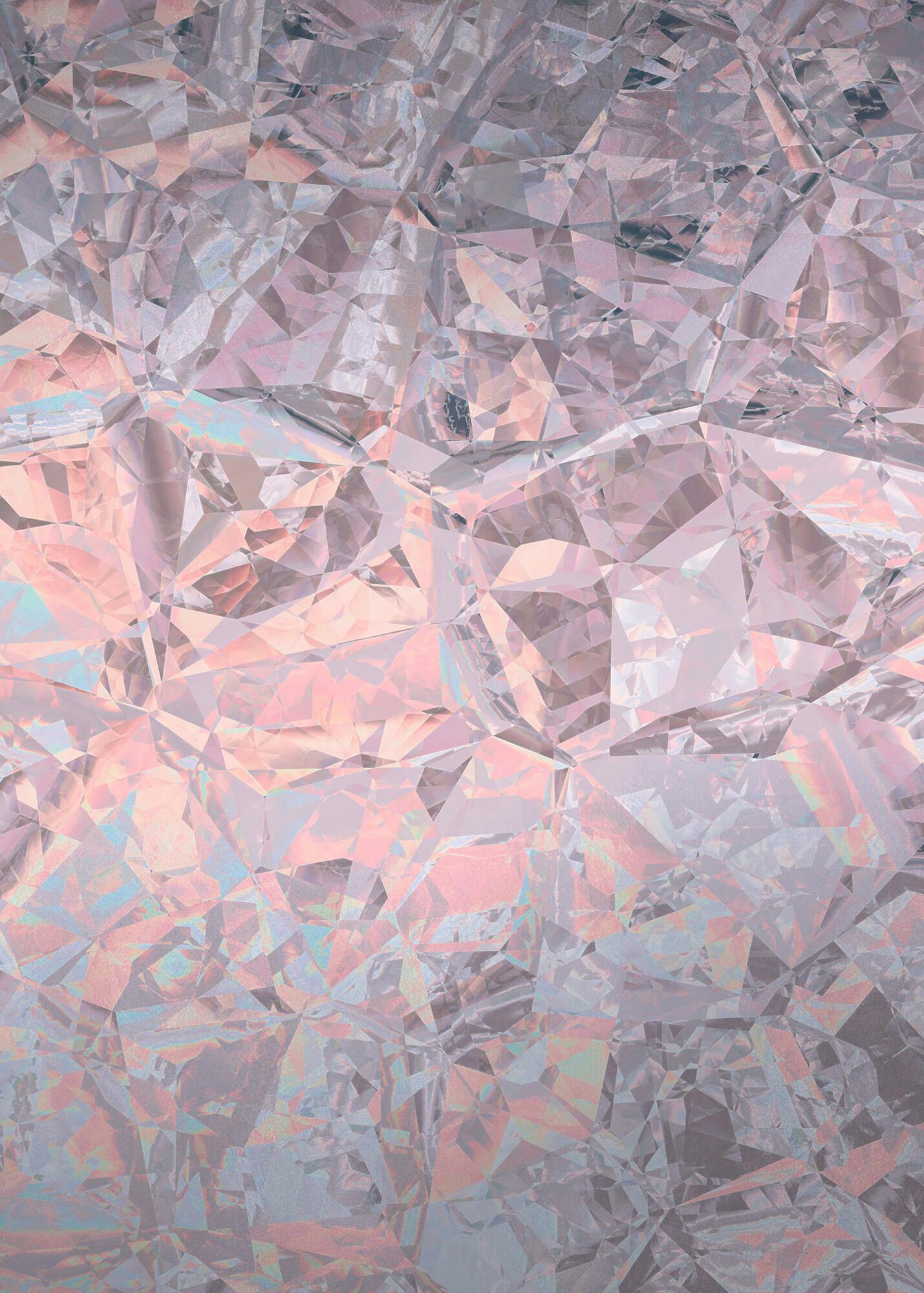 Fototapete Rsx4-017 Crystals - Lila/Rosa, Trend (200/280cm)